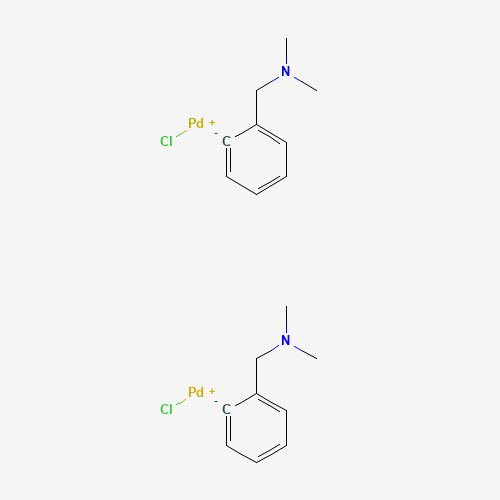 Di-μ-chlorobis[2-[(dimethylamino)methyl]phenyl-C,N]dipalladium(II)