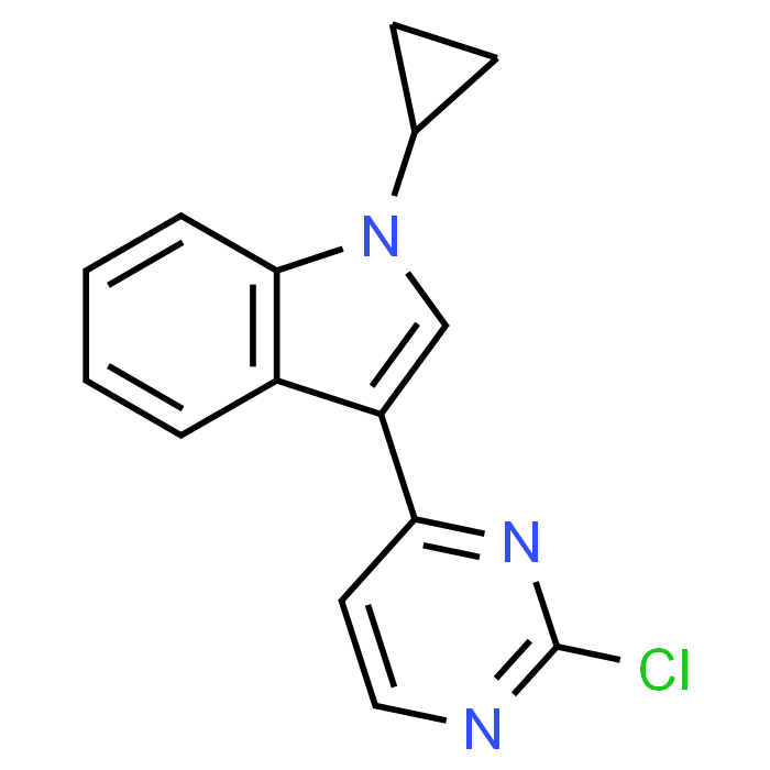 3-(2-Chloropyrimidin-4-yl)-1-cyclopropyl-1H-indole