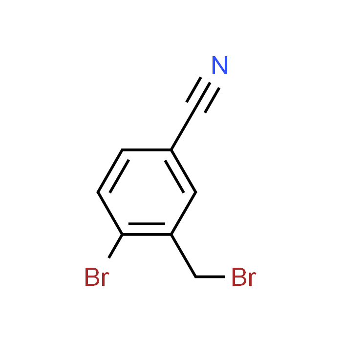 4-Bromo-3-(bromomethyl)benzonitrile