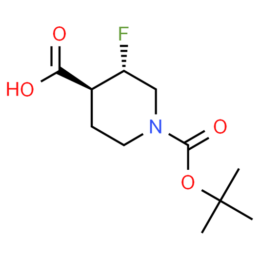 trans-1-(tert-Butoxycarbonyl)-3-fluoropiperidine-4-carboxylic acid