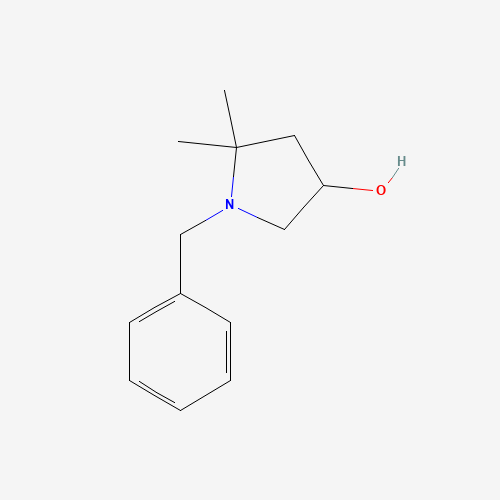 1-Benzyl-5,5-dimethylpyrrolidin-3-ol
