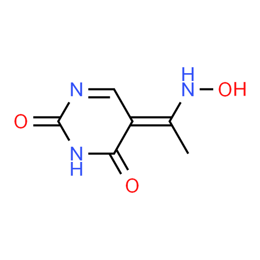 5-(1-(Hydroxyamino)ethylidene)pyrimidine-2,4(3H,5H)-dione
