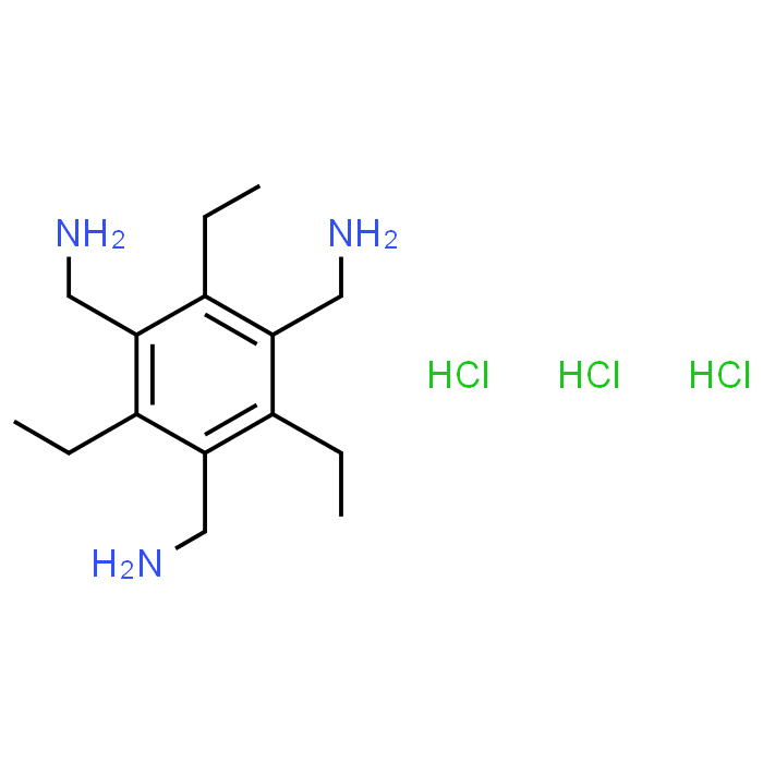 (2,4,6-Triethylbenzene-1,3,5-triyl)trimethanamine trihydrochloride