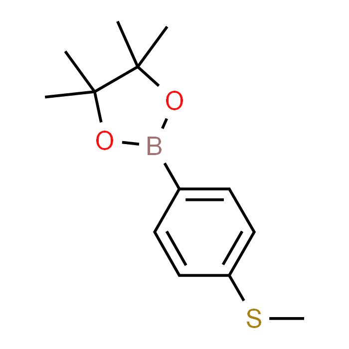 4,4,5,5-Tetramethyl-2-(4-(methylthio)phenyl)-1,3,2-dioxaborolane