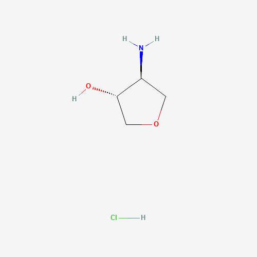 (3R,4S)-4-Aminotetrahydrofuran-3-ol hydrochloride