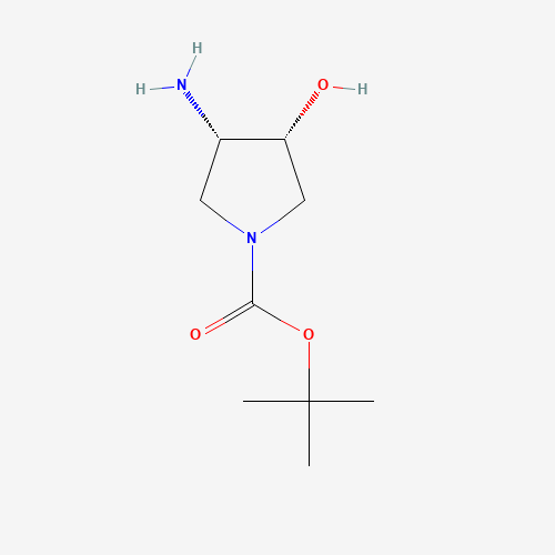 (3S,4R)-tert-Butyl 3-amino-4-hydroxypyrrolidine-1-carboxylate