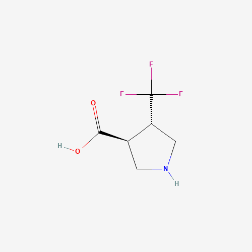 (3S,4S)-4-(Trifluoromethyl)pyrrolidine-3-carboxylic acid