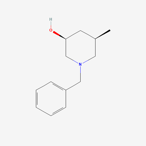 (3S,5R)-1-Benzyl-5-methylpiperidin-3-ol