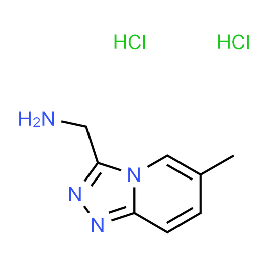 (6-Methyl-[1,2,4]triazolo[4,3-a]pyridin-3-yl)methanamine dihydrochloride