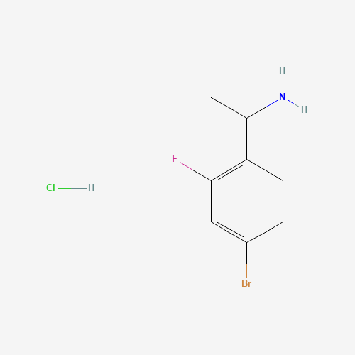 1-(4-Bromo-2-fluorophenyl)ethanamine hydrochloride