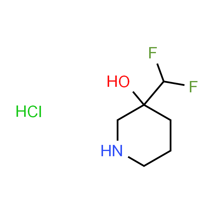 3-(Difluoromethyl)piperidin-3-ol hydrochloride