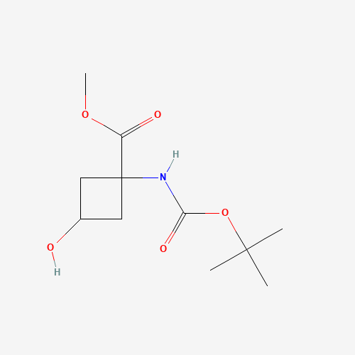 Methyl 1-((tert-butoxycarbonyl)amino)-3-hydroxycyclobutanecarboxylate