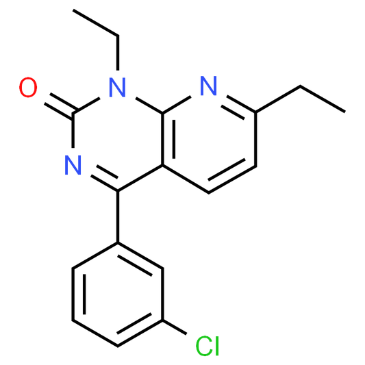 4-(3-Chlorophenyl)-1,7-diethylpyrido[2,3-d]pyrimidin-2(1H)-one