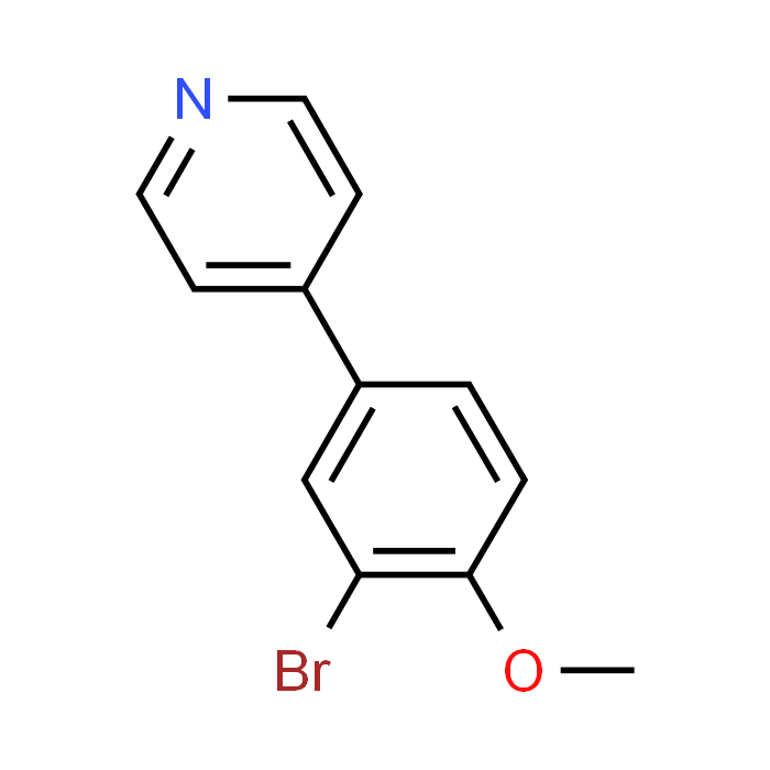 4-(3-Bromo-4-methoxyphenyl)pyridine - Achmem