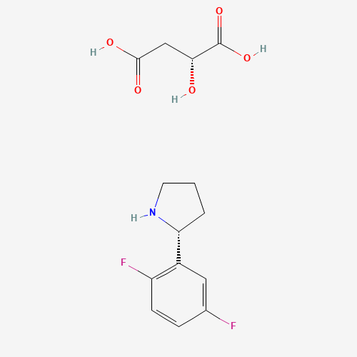 (R)-2-(2,5-Difluorophenyl)pyrrolidine (R)-2-hydroxysuccinate