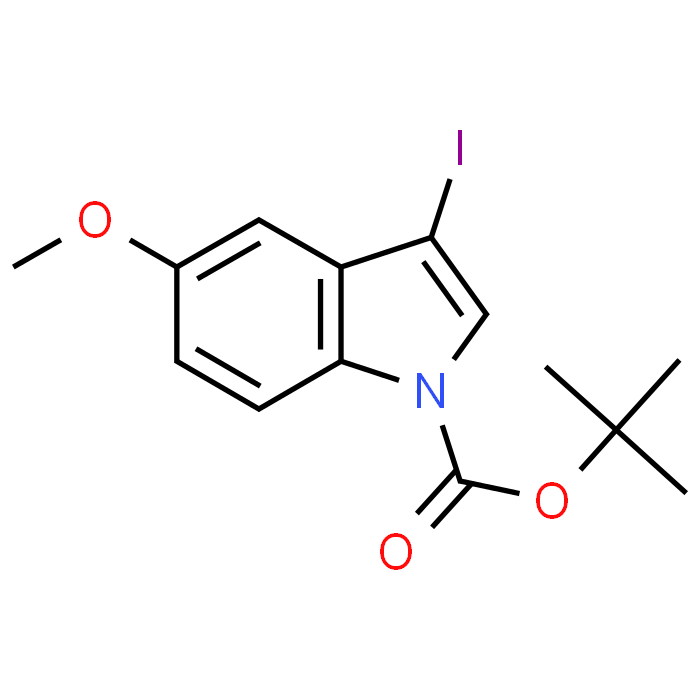tert-Butyl 3-iodo-5-methoxy-1H-indole-1-carboxylate