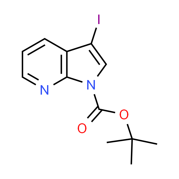 tert-Butyl 3-iodo-1H-pyrrolo[2,3-b]pyridine-1-carboxylate