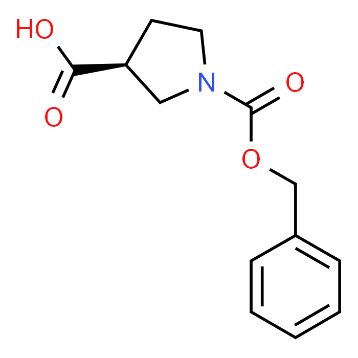 (S)-1-((Benzyloxy)carbonyl)pyrrolidine-3-carboxylic acid