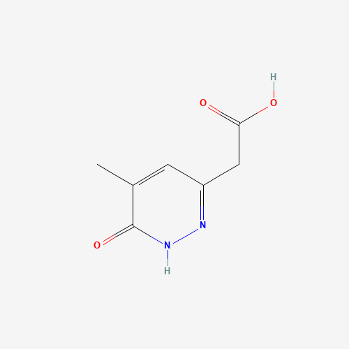 2-(5-Methyl-6-oxo-1,6-dihydropyridazin-3-yl)acetic acid