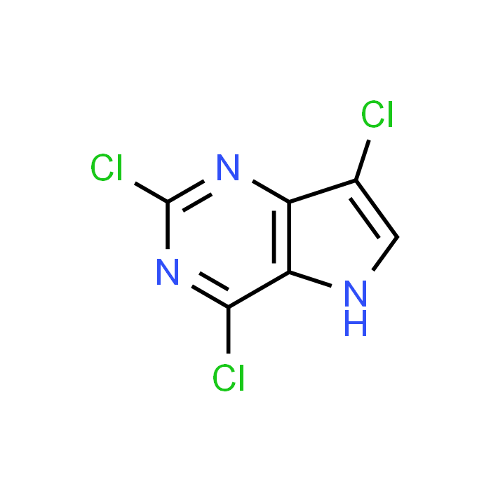 2,4,7-Trichloro-5H-pyrrolo[3,2-d]pyrimidine