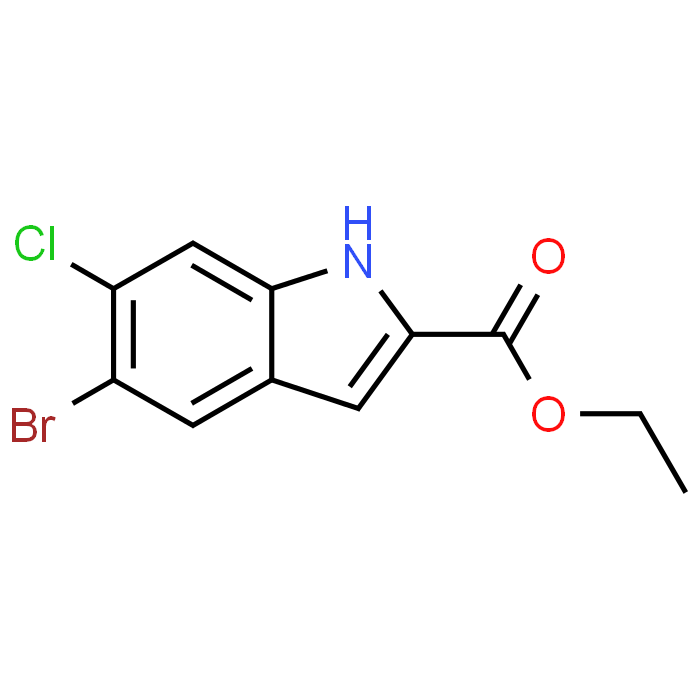 Ethyl 5-bromo-6-chloro-1H-indole-2-carboxylate