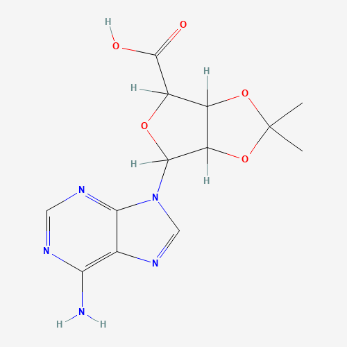 (3aS,4S,6R,6aR)-6-(6-amino-9H-purin-9-yl)-2,2-dimethyltetrahydrofuro[3,4-d][1,3]dioxole-4-carboxylic acid