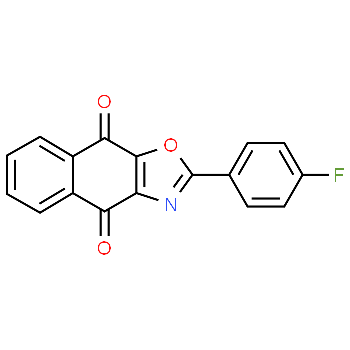 2-(4-Fluorophenyl)naphtho[2,3-d]oxazole-4,9-dione