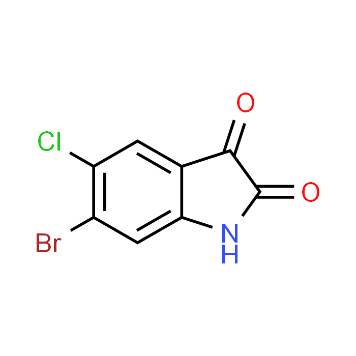 6-Bromo-5-chloroindoline-2,3-dione
