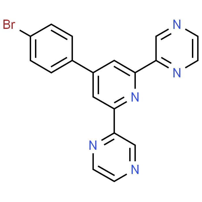 2,2'-(4-(4-Bromophenyl)pyridine-2,6-diyl)dipyrazine