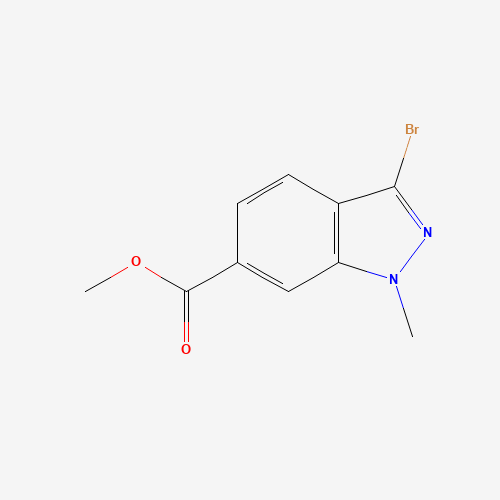 Methyl 3-bromo-1-methyl-1H-indazole-6-carboxylate