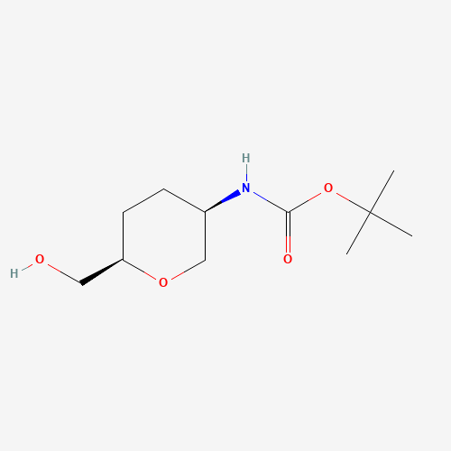 tert-Butyl n-[(3R,6R)-6-(Hydroxymethyl)oxan-3-yl]carbamate