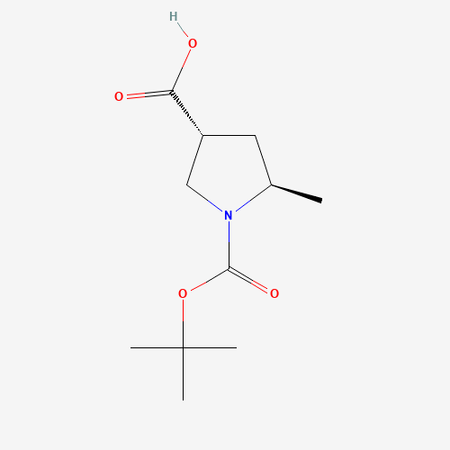 (3R,5R)-1-[(tert-butoxy)carbonyl]-5-methylpyrrolidine-3-carboxylic acid