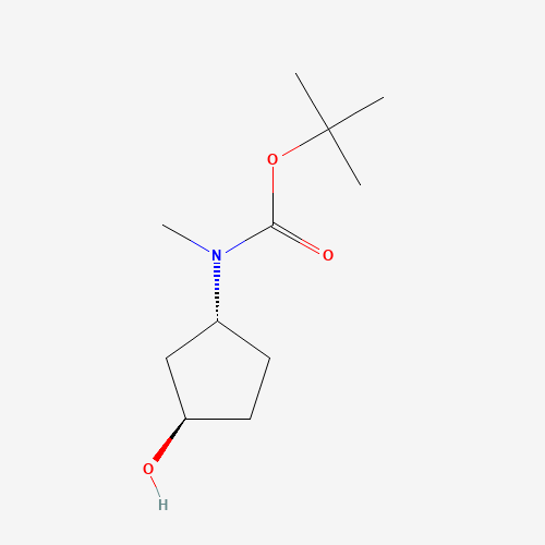 tert-Butyl ((1R,3R)-3-hydroxycyclopentyl)(methyl)carbamate