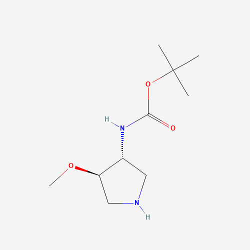tert-Butyl ((3R,4R)-4-methoxypyrrolidin-3-yl)carbamate