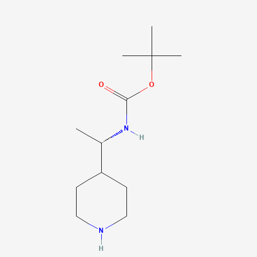 tert-Butyl N-[(1S)-1-(piperidin-4-yl)ethyl]carbamate