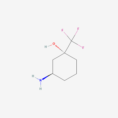 (1R,3R)-3-Amino-1-(trifluoromethyl)cyclohexanol