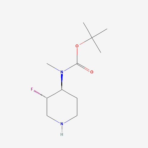 tert-Butyl ((3S,4S)-3-fluoropiperidin-4-yl)(methyl)carbamate