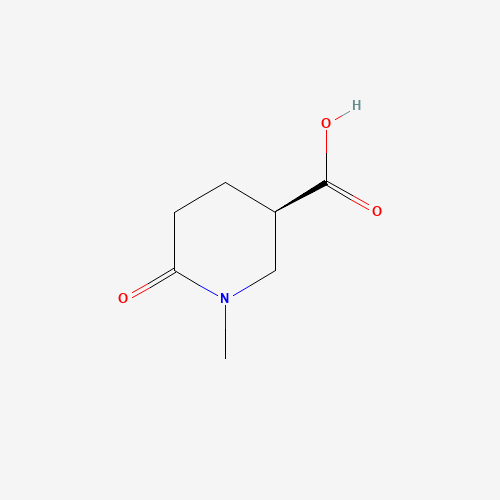 (3R)-1-Methyl-6-oxopiperidine-3-carboxylic acid