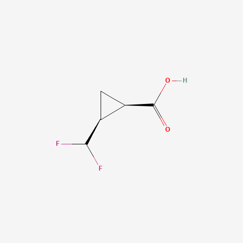(1R,2S)-2-(Difluoromethyl)cyclopropane-1-carboxylic acid