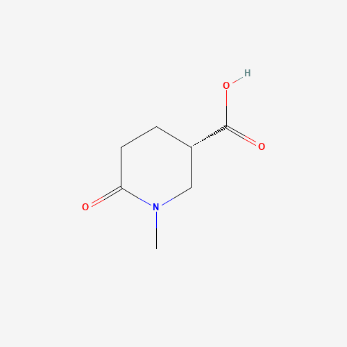 (3S)-1-Methyl-6-oxopiperidine-3-carboxylic acid