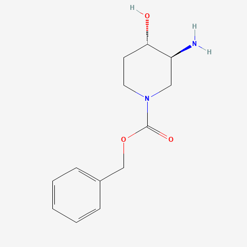 (3S,4S)-Benzyl 3-amino-4-hydroxypiperidine-1-carboxylate