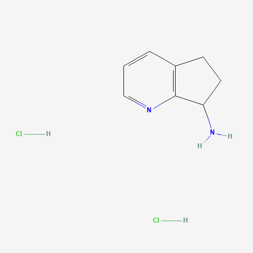 6,7-Dihydro-5H-cyclopenta[b]pyridin-7-amine dihydrochloride