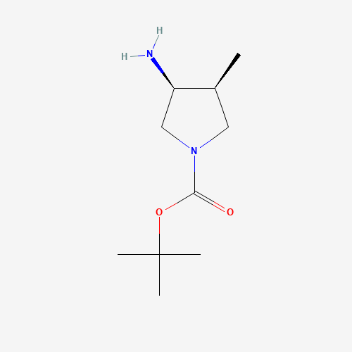 (3S,4S)-tert-Butyl 3-amino-4-methylpyrrolidine-1-carboxylate