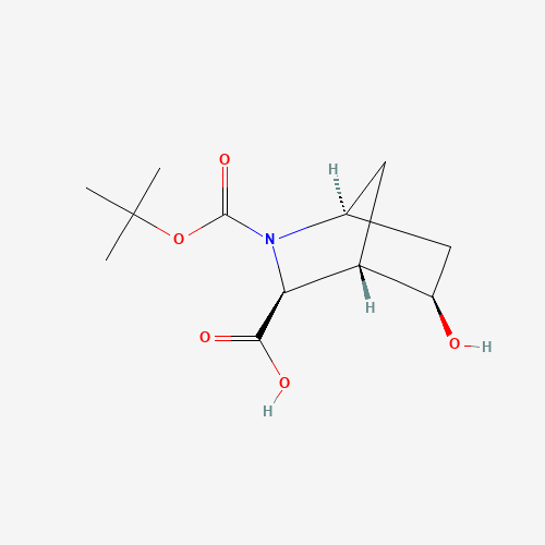 (1S,3S,4S,5R)-2-(tert-Butoxycarbonyl)-5-hydroxy-2-azabicyclo[2.2.1]heptane-3-carboxylic acid