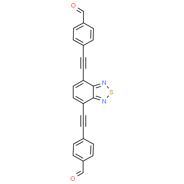 4,4'-(Benzo[c][1,2,5]thiadiazole-4,7-diylbis(ethyne-2,1-diyl))dibenzaldehyde