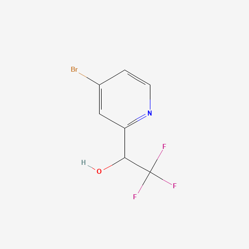 1-(4-Bromopyridin-2-yl)-2,2,2-trifluoroethan-1-ol