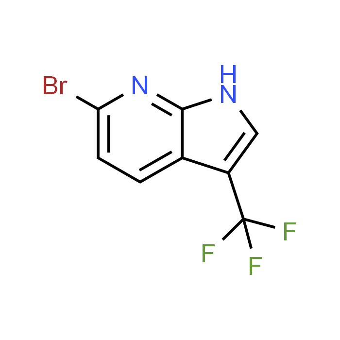 6-Bromo-3-(trifluoromethyl)-1H-pyrrolo[2,3-b]pyridine