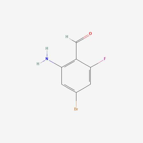 2-Amino-4-bromo-6-fluorobenzaldehyde - Achmem