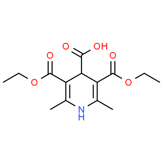 3,5-Bis(ethoxycarbonyl)-2,6-dimethyl-1,4-dihydropyridine-4-carboxylic acid