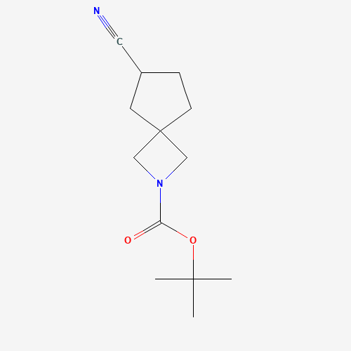 tert-Butyl 6-cyano-2-azaspiro[3.4]octane-2-carboxylate